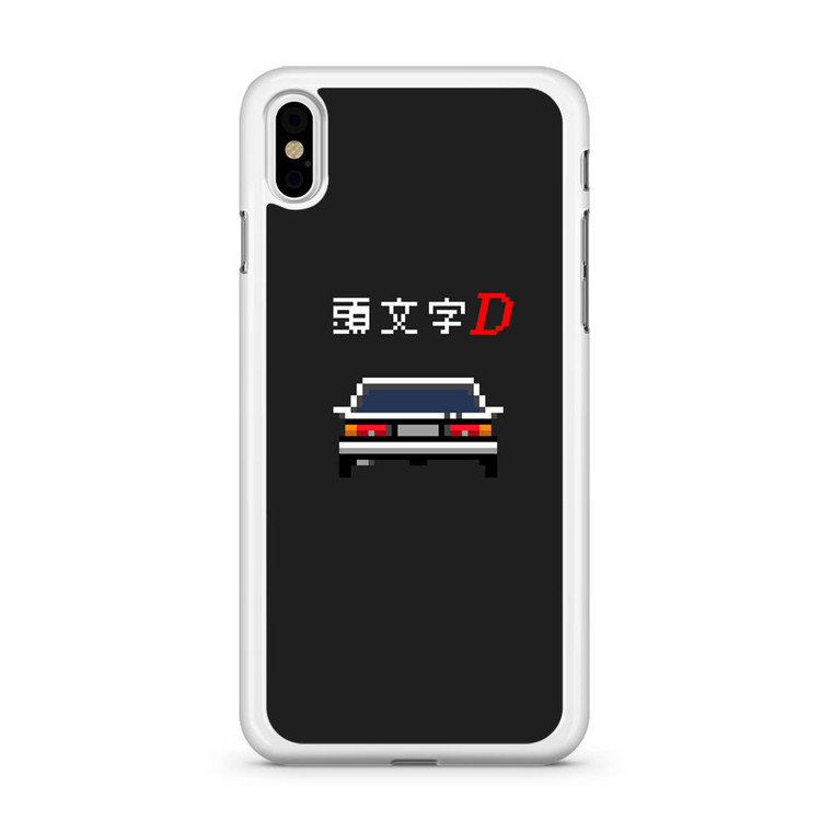 Initial D Pixel Art iPhone XS Max Case