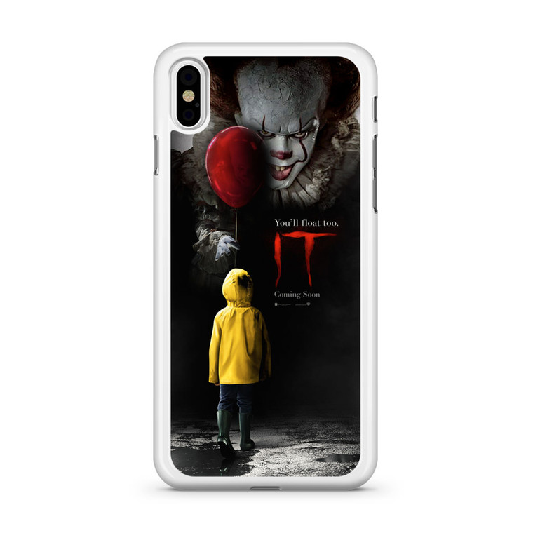 IT 2017 Pennywise Clown Stephen King iPhone XS Max Case