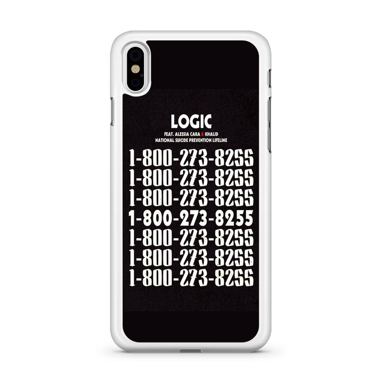 Logic 1-800-273-8255 iPhone XS Max Case