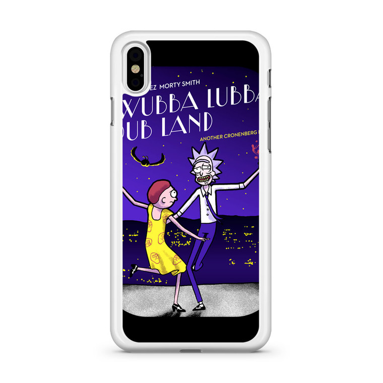Rick And Morty Wubba Lubba Dub Land iPhone XS Max Case