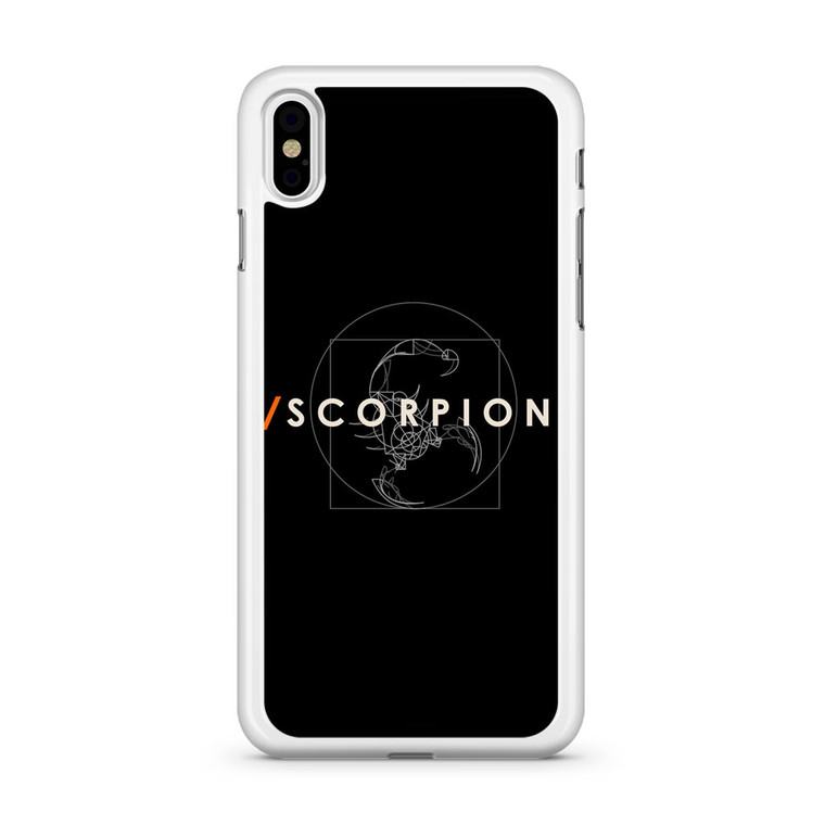 Scorpion Tv Show Logo 2017 iPhone XS Max Case