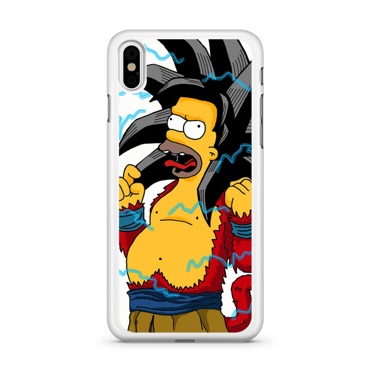 Super Saiyan Homer iPhone XS Max Case