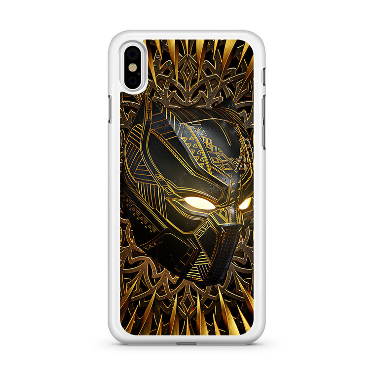 Black Panther Gold Mask iPhone XS Max Case