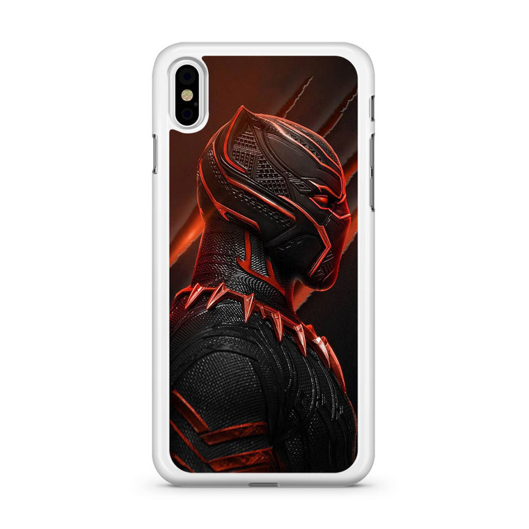 Black Panther Red Mask Poster iPhone XS Max Case