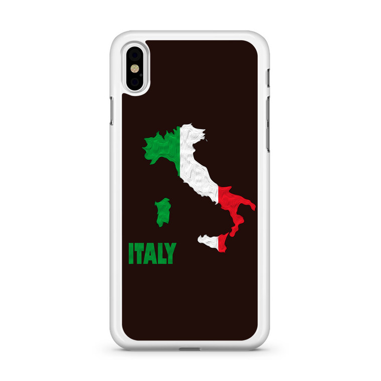 Italy Map iPhone XS Max Case