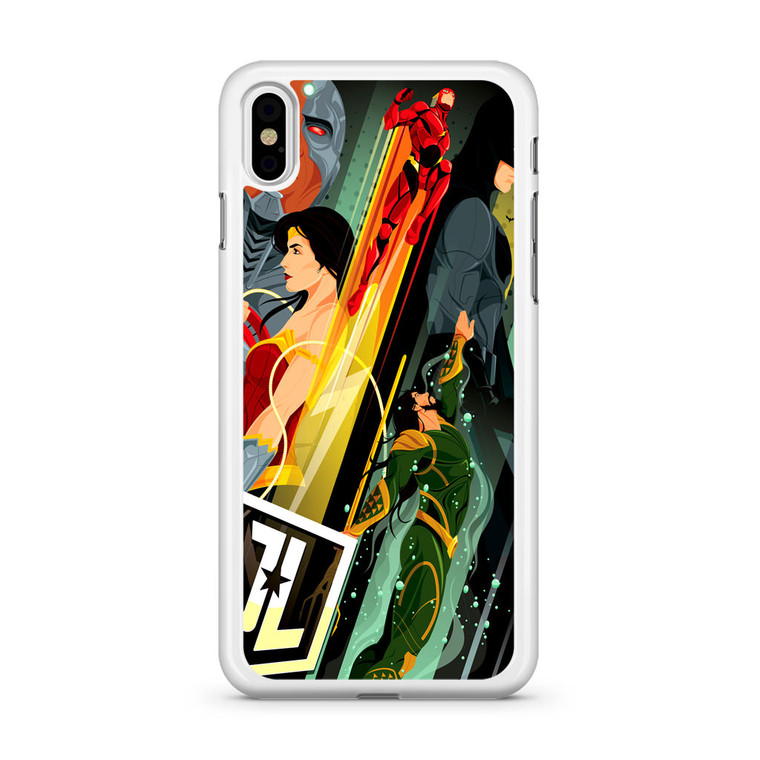 Justice League Poster iPhone XS Max Case