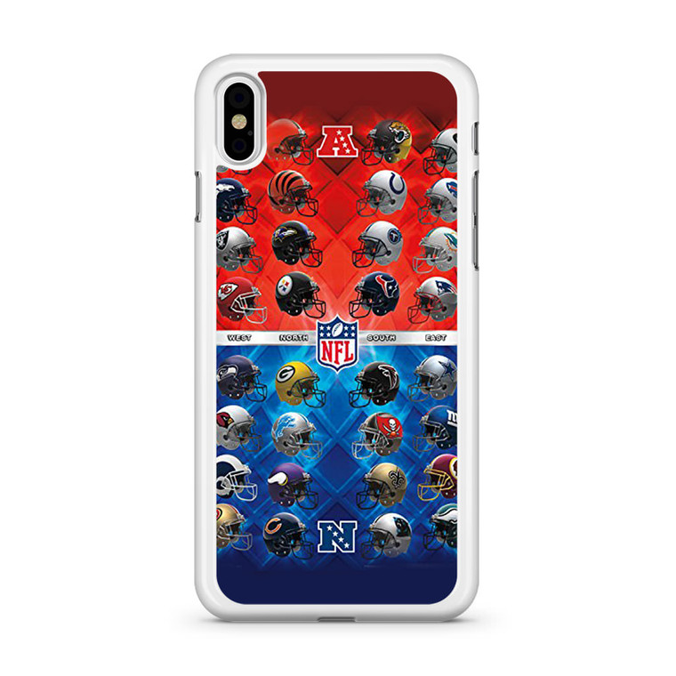 NFL Football Helmets Official iPhone XS Max Case
