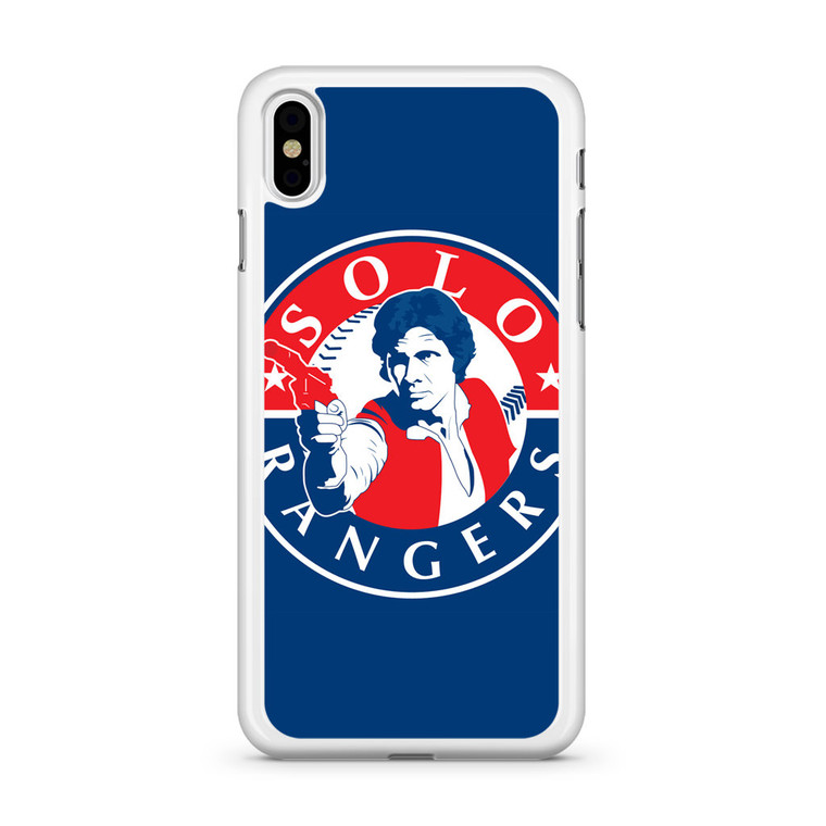 Solo Texas Rangers iPhone XS Max Case