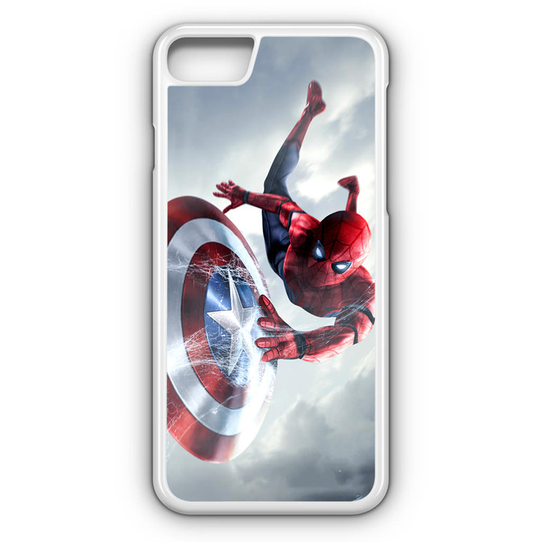 Spiderman Captain America Shield iPhone 7 Case
