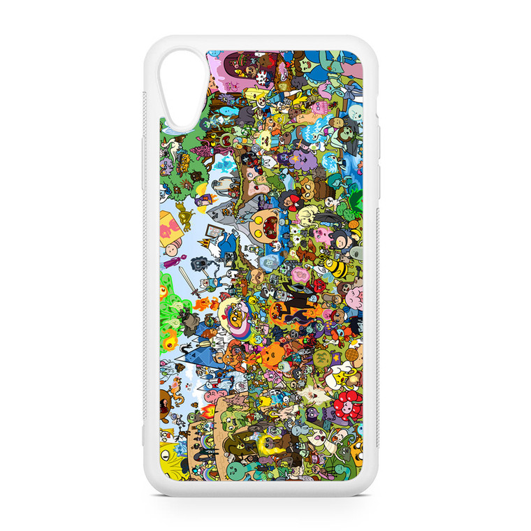 Adventure Time All Character iPhone XR Case