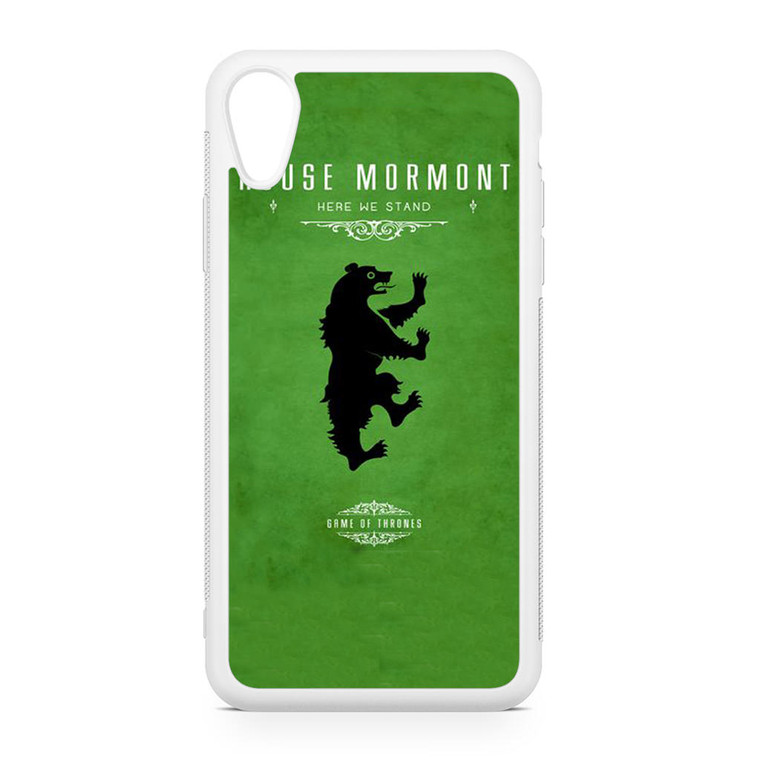 Game of Thrones - house mormont iPhone XR Case