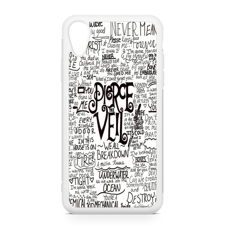 Pierce The Veil Song Lyric iPhone XR Case