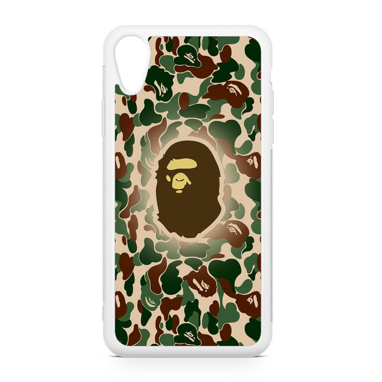 Bathing Ape Bape Camo iPhone XR Case