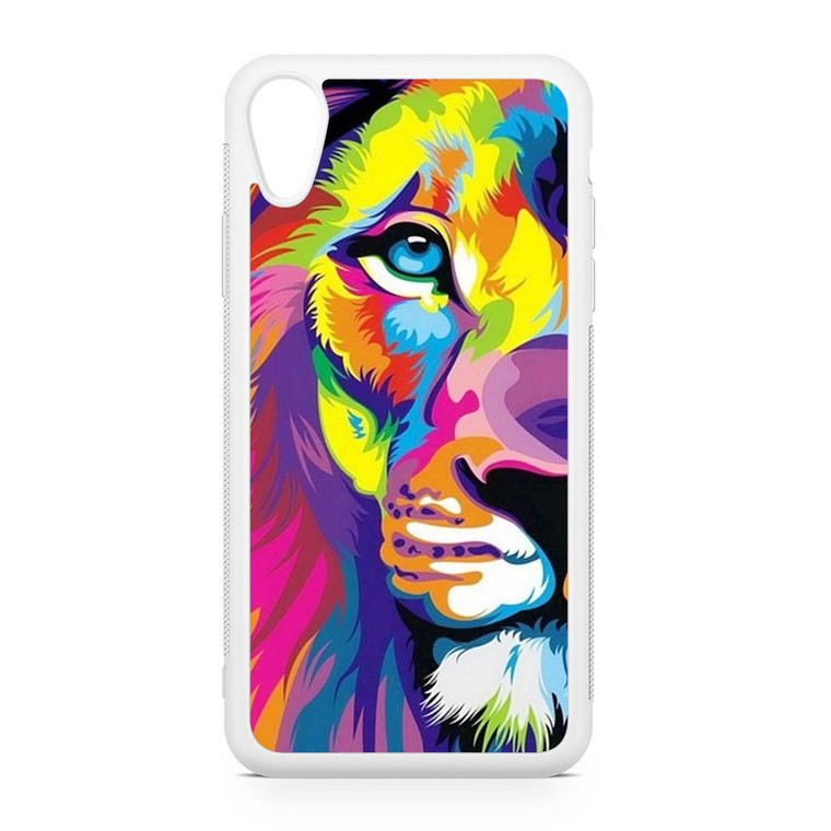 Colourfull Lion iPhone XR Case