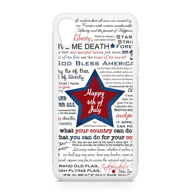 4th of July iPhone XR Case