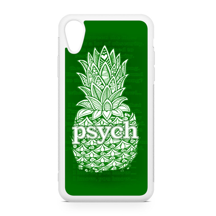 Psych Pineaple iPhone XR Case