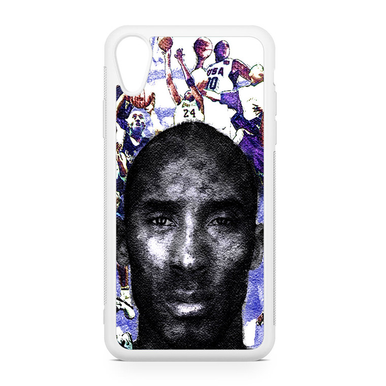 Kobe Bryant Painting Face iPhone XR Case