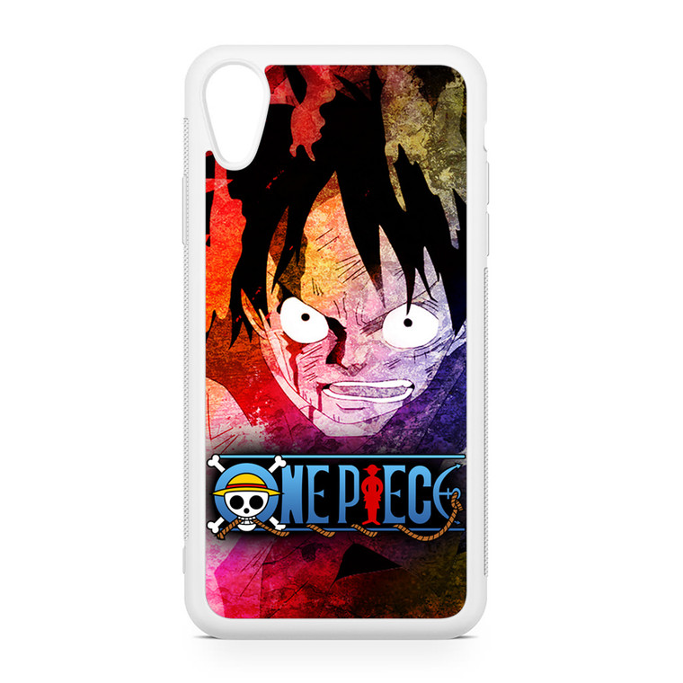 One Piece Monkey D Luffy Art iPhone XR Case