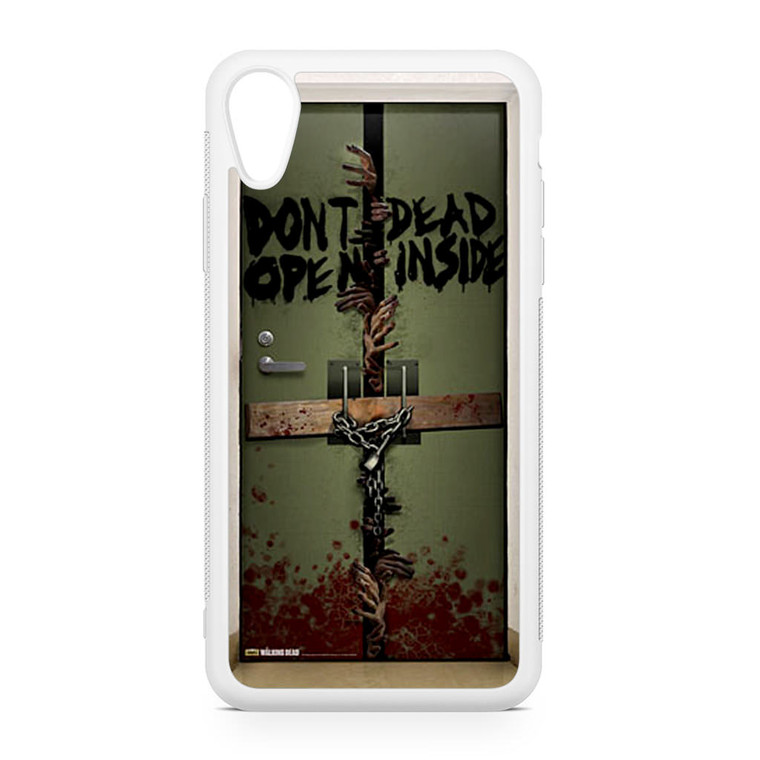 Walking Dead Door Cling iPhone XR Case