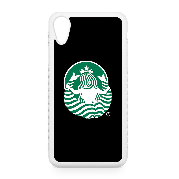 Back of Starbuck Logo iPhone XR Case
