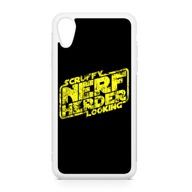 Scruffy Nerf Hedder Looking iPhone XR Case