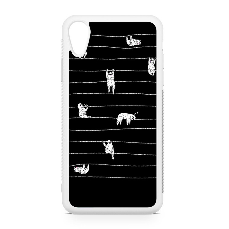 Sloth Stripes iPhone XR Case