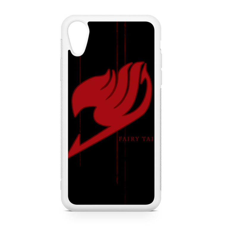 Fairy Tail Logo Red1 iPhone XR Case