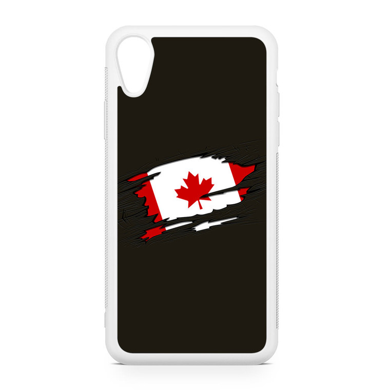 Canadian Flag iPhone XR Case