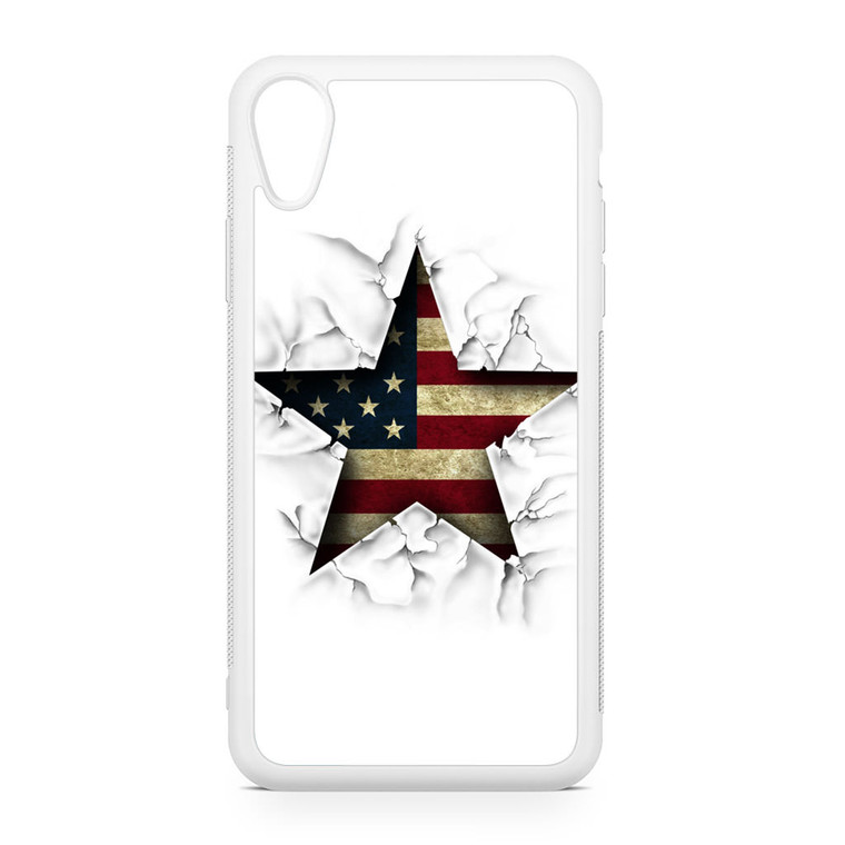 Grunge Star USA iPhone XR Case