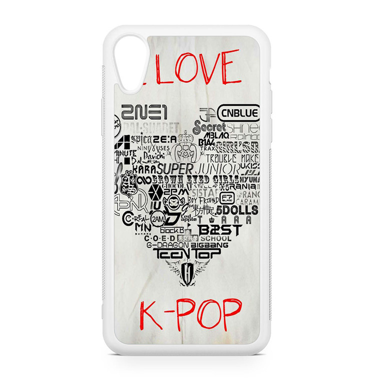 I lOve Kpop iPhone XR Case