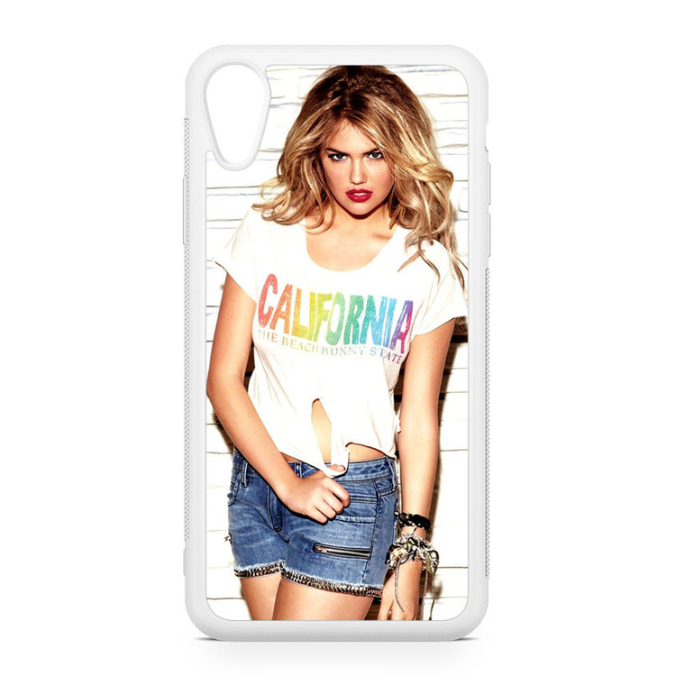 Kate Upton California Shirt iPhone XR Case