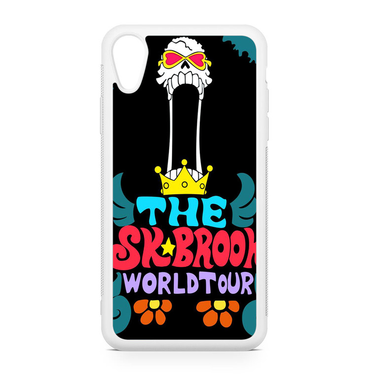 One Piece Brook World Tour Poster iPhone XR Case