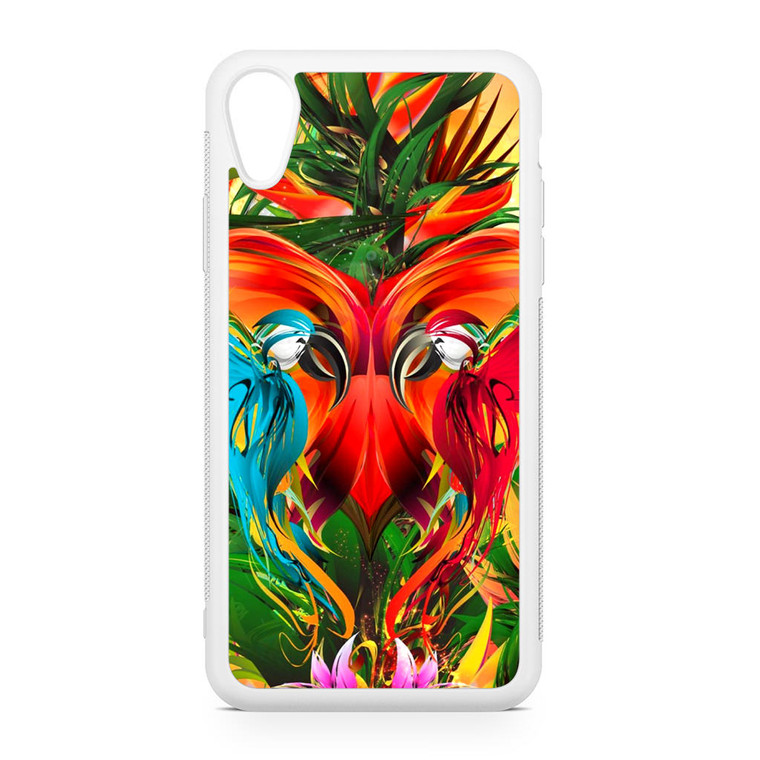 Parrot Colors iPhone XR Case