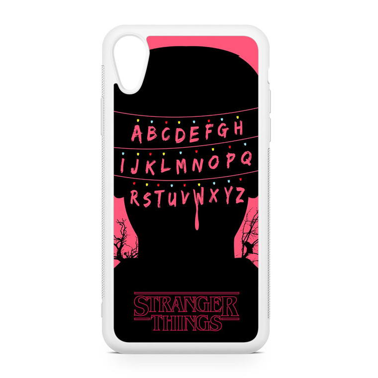 Stranger Things Alphabets iPhone XR Case