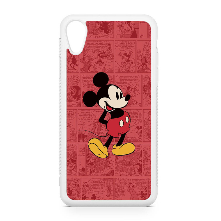 Mickey Mouse Black iPhone XR Case