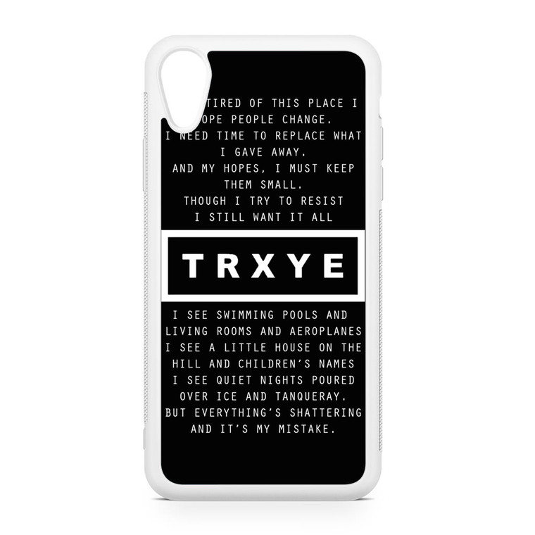 Troye Sivan Lyrics iPhone XR Case