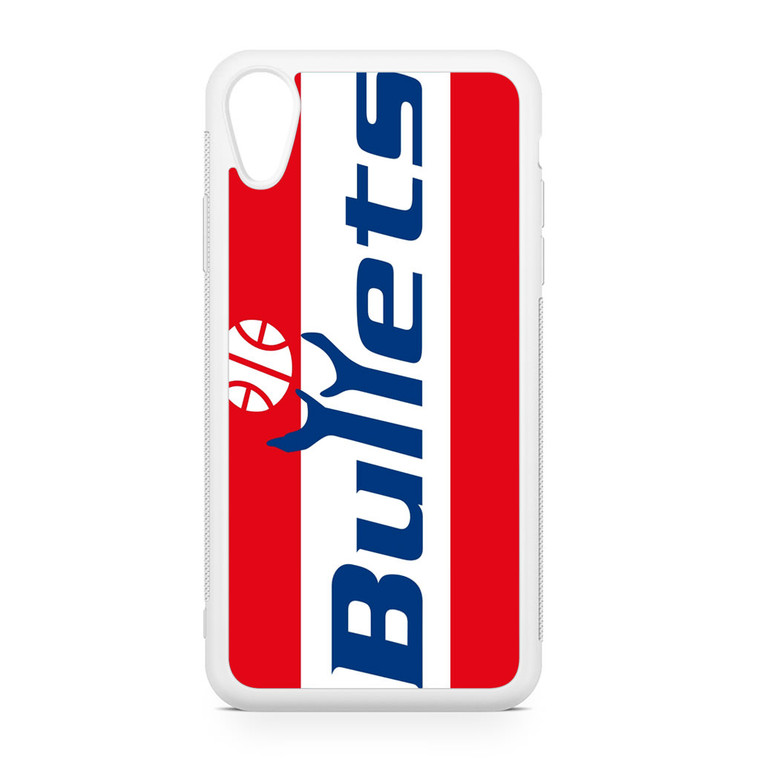 Washington Bullets 1987 Logo iPhone XR Case