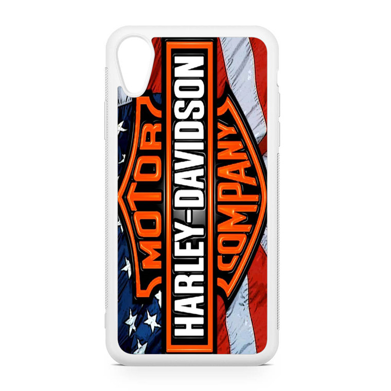 Harley Davidson Flag iPhone XR Case