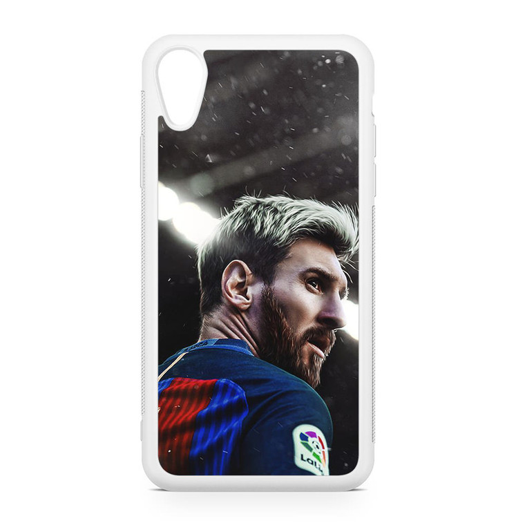 Lionel Messi Poster iPhone XR Case
