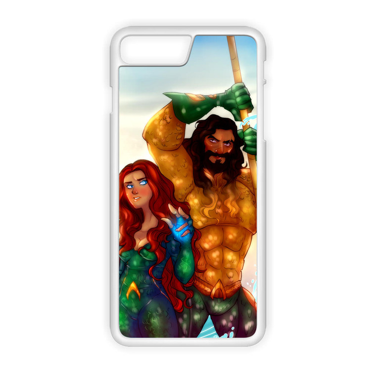 Aquaman And Mera Artwork iPhone 7 Plus Case