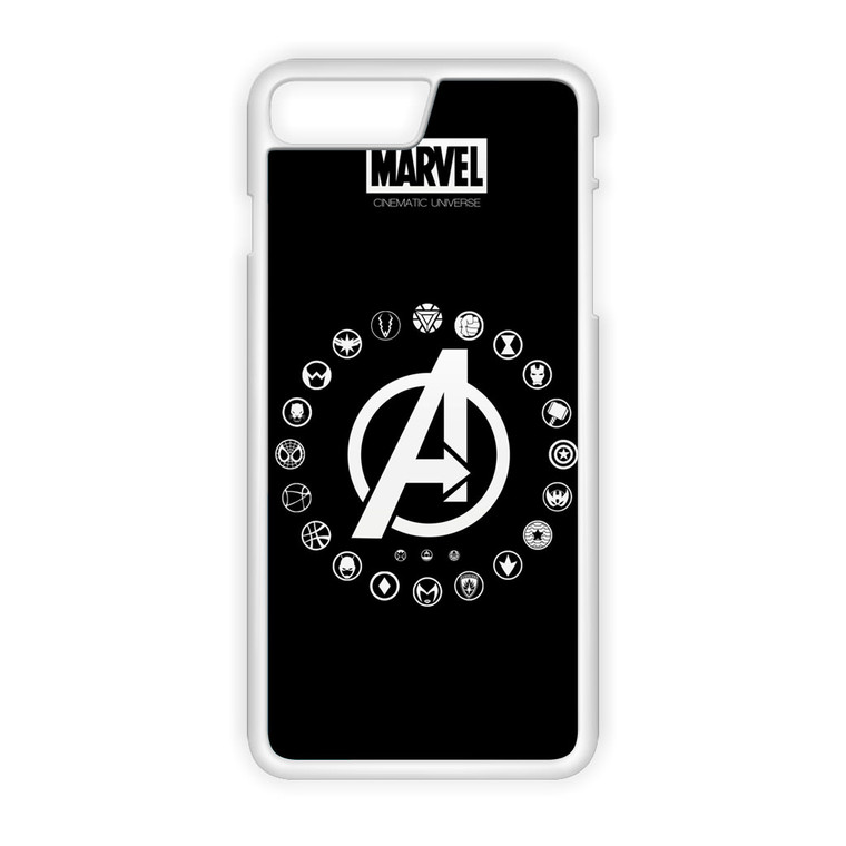 Marvel Universe Logo iPhone 7 Plus Case