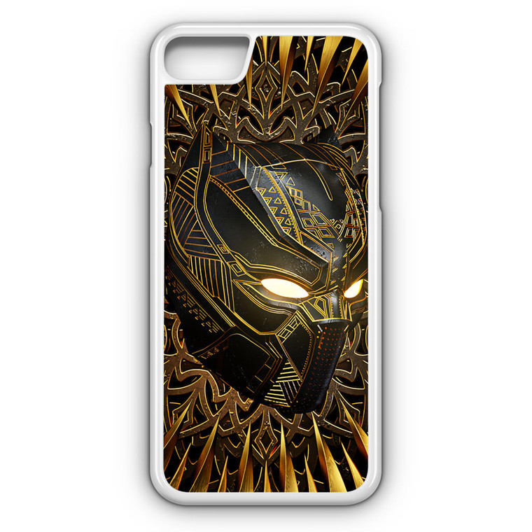 Black Panther Gold Mask iPhone 8 Case