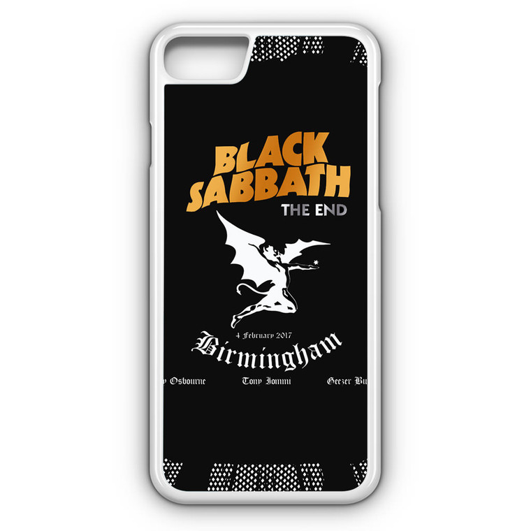 Black Sabbath The End Live Birmingham iPhone 8 Case
