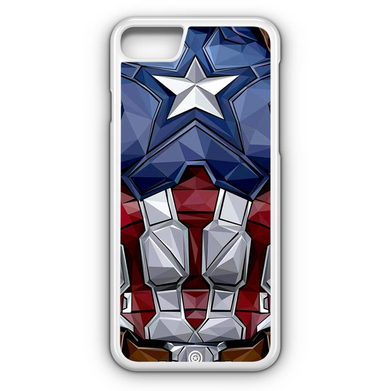 Captain America Comic Costume iPhone 8 Case
