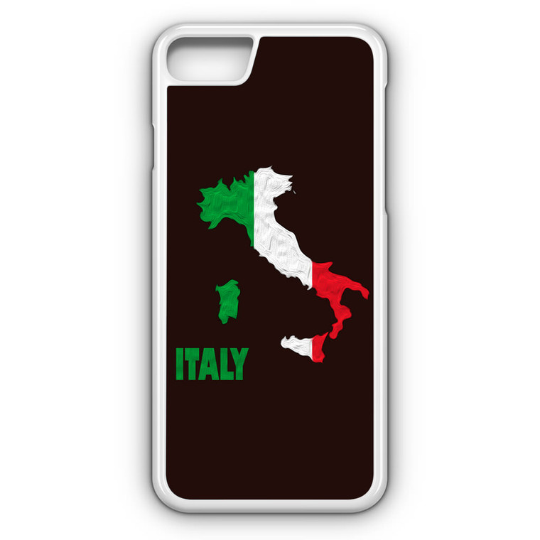 Italy Map iPhone 8 Case