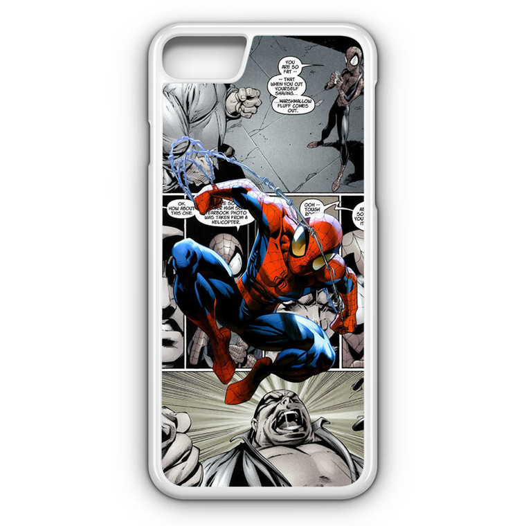 Spiderman Comics Wallpaper iPhone 8 Case