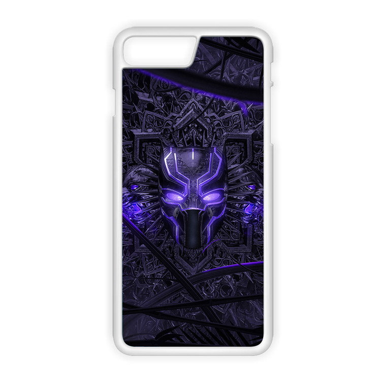 Black Panther Purple Mask iPhone 8 Plus Case