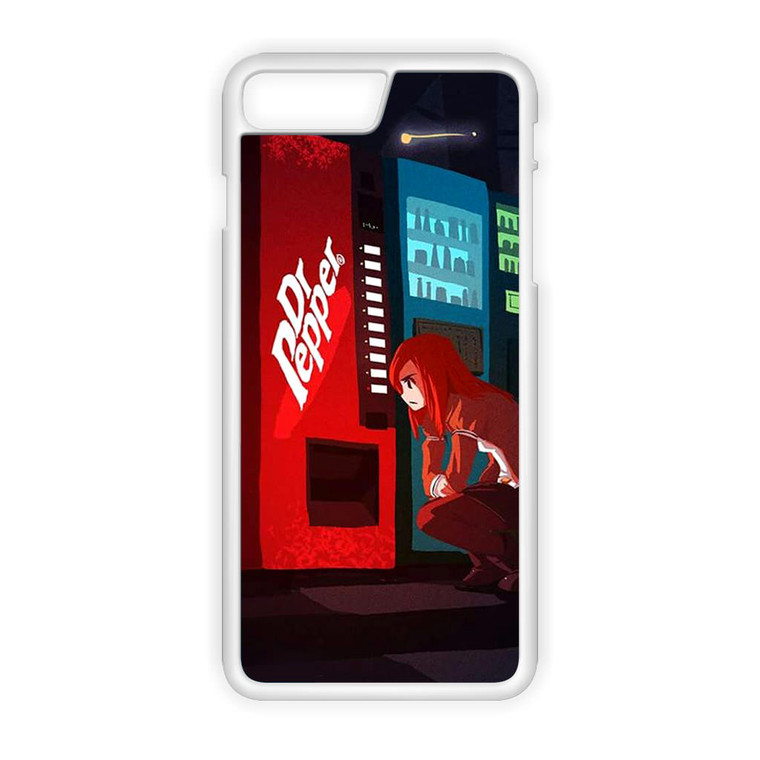 Makise Kurisu Dr Pepper Machine iPhone 8 Plus Case