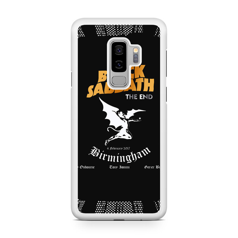 Black Sabbath The End Live Birmingham Samsung Galaxy S9 Plus Case