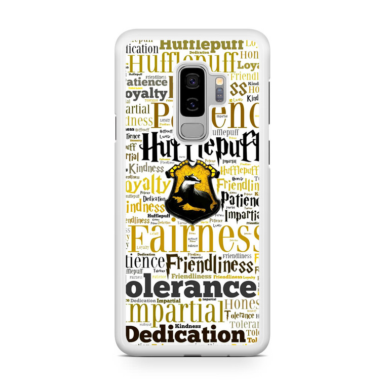 Hufflepuff Quote Samsung Galaxy S9 Plus Case